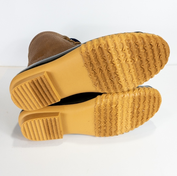 Jambu JBU Maplewood Duck Boots Chocolate Brown Vegan Nubuck/Rubber -10 - Picture 9 of 9